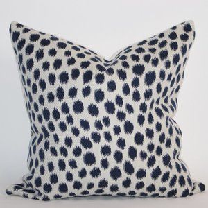 Polka Dot Printed Decorative Throw Pillow Cover